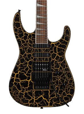 Jackson X Series Soloist SL3X DX Guitar Yellow Crackle 